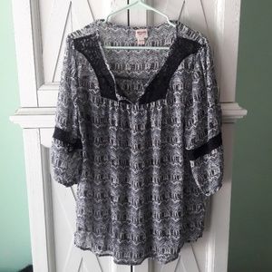 Sheer Lace Tunic